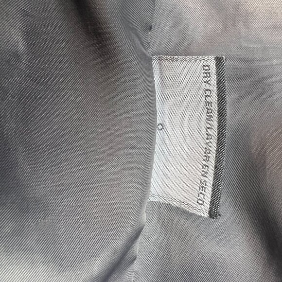 Vintage Covington Womens Coat Donegal Tweed Wool Blend Belted Outerwear Tan Sz L - Picture 16 of 16